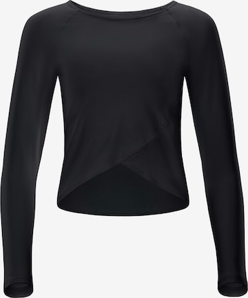 Winshape Λειτουργικό μπλουζάκι 'AET131LS' σε μαύρο: μπροστά