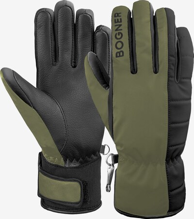 BOGNER Sporthandschuhe 'Cadis' in oliv / schwarz, Produktansicht