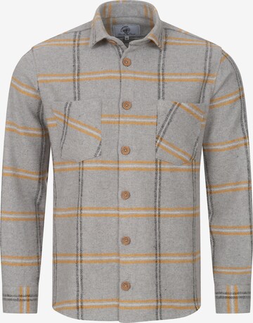 Rock Creek Button Up Shirt in Grey: front