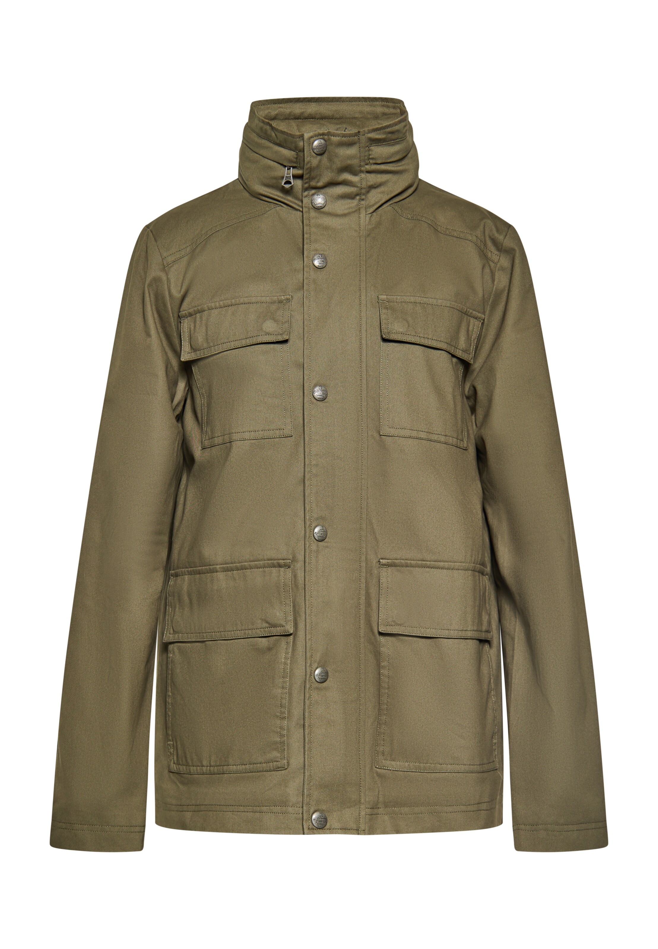 DreiMaster Vintage Jacke in Grün: Vorderseite