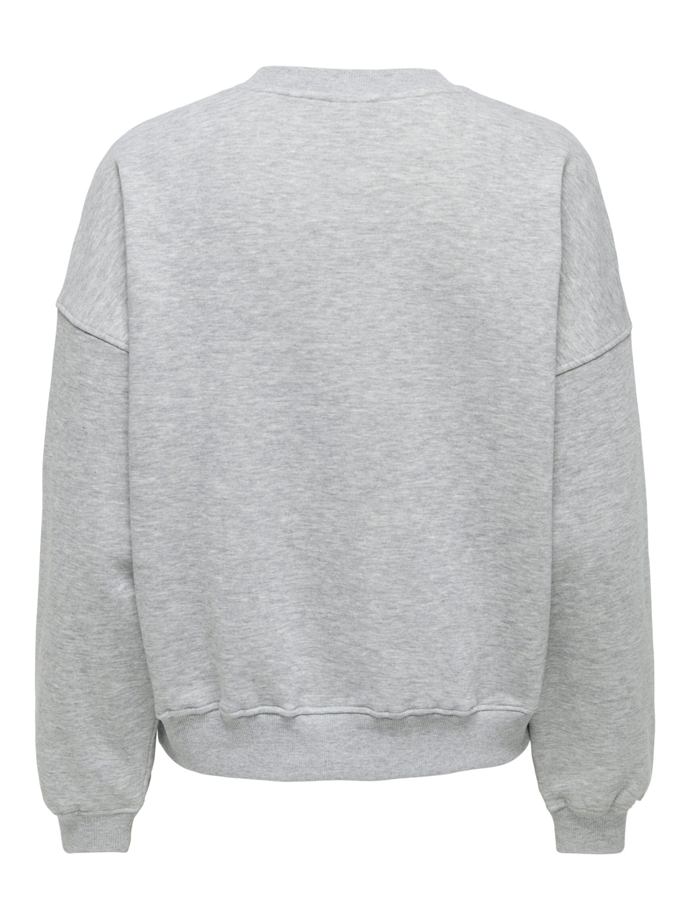 Jaqueline de Yong Sweatshirt 'Mesa' in Grey