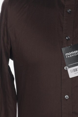 Marvelis Button Up Shirt in S in Brown