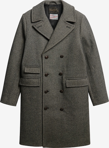 Superdry Between-Seasons Coat 'Merchant Store' in Grey: front