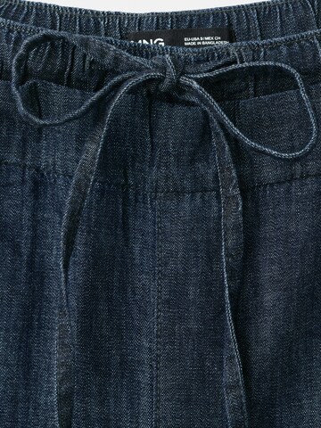 Largi Jeans 'CALONGE' de la MANGO pe albastru