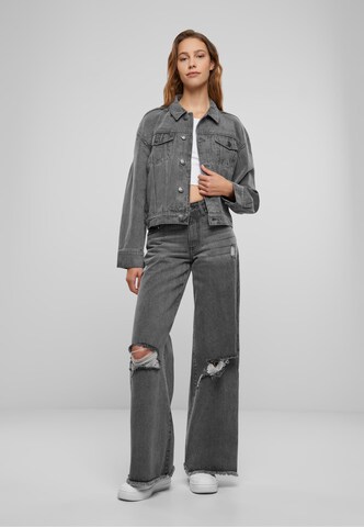 Urban Classics Between-season jacket in Grey: front