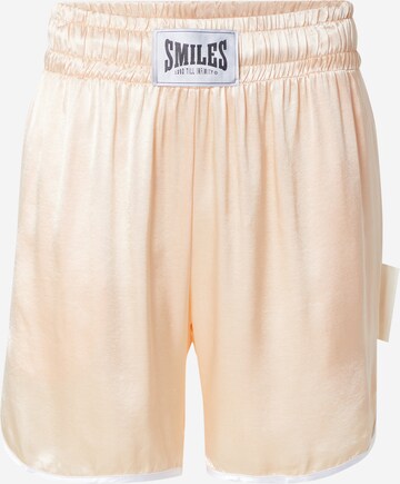 Smiles regular Bukser 'Lukas' i beige: forside