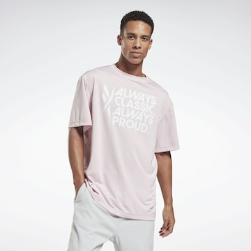 Reebok Functioneel shirt 'Pride' in Roze: voorkant