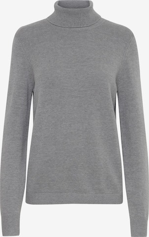b.young Sweater 'Manina' in Grey: front