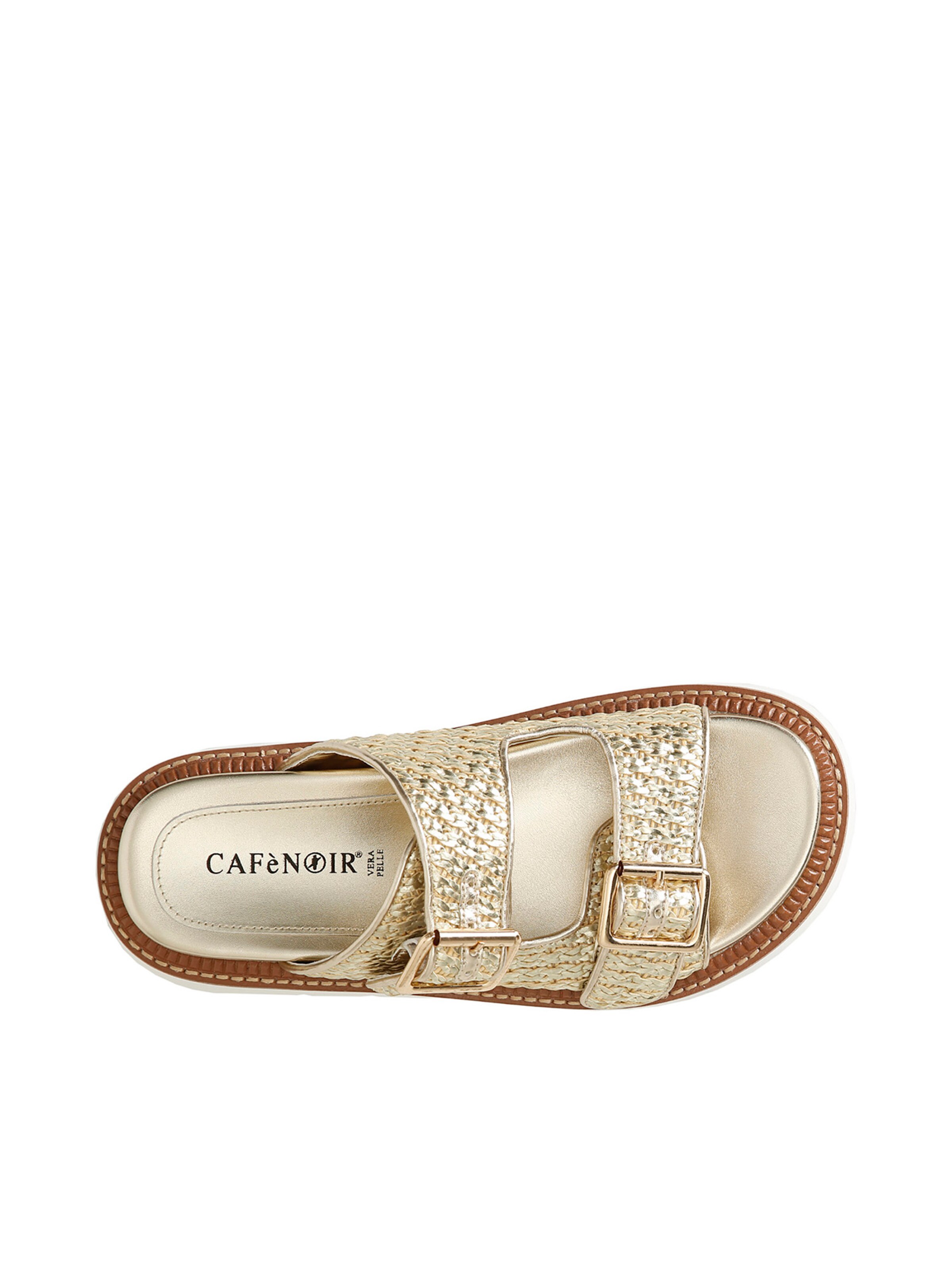 Sandalo di CAFè NOIR in oro