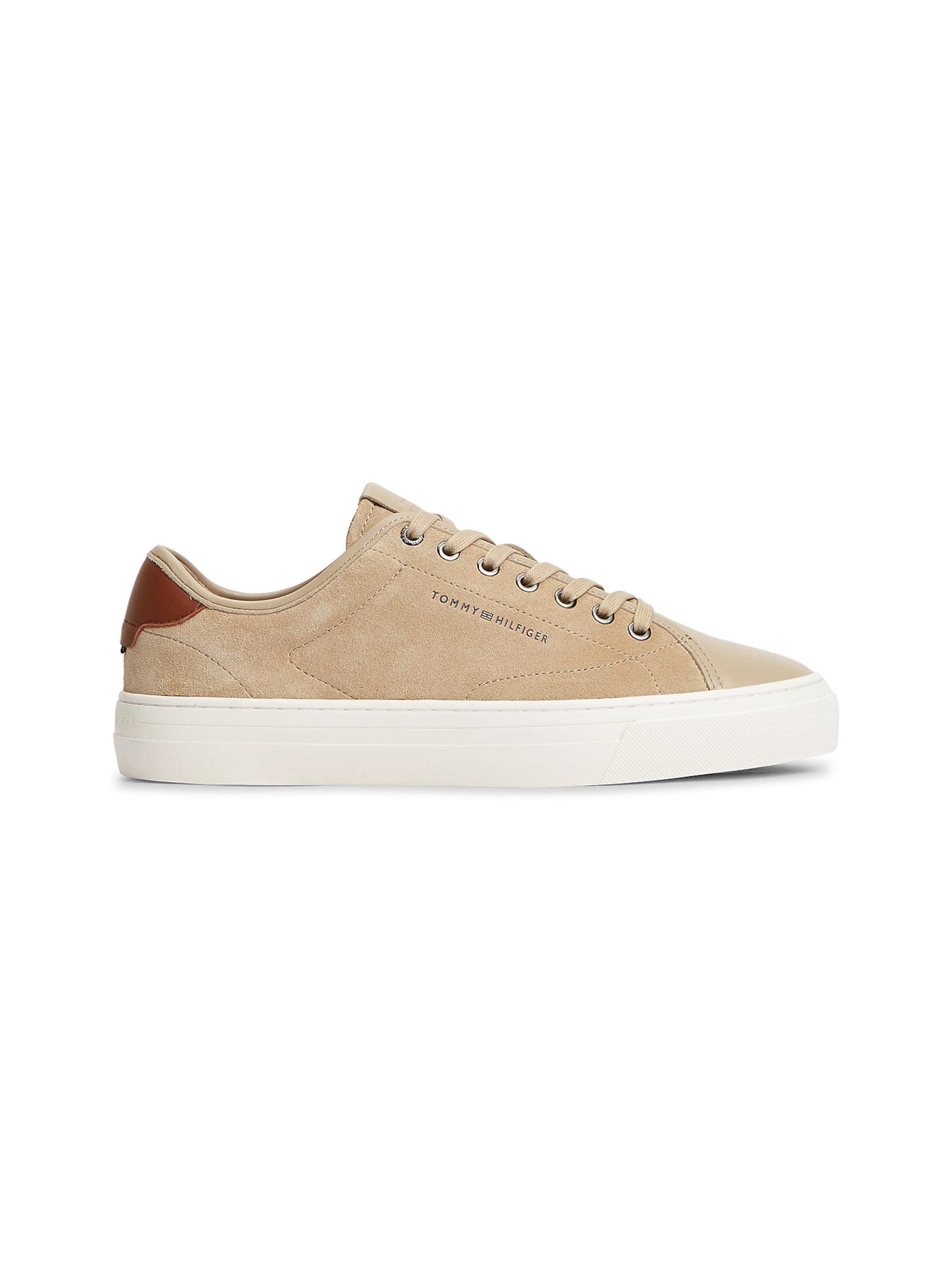 TOMMY HILFIGER Sneaker in Beige: Vorderseite