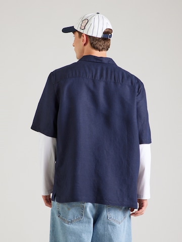 Fit confort Chemise TOPMAN en bleu