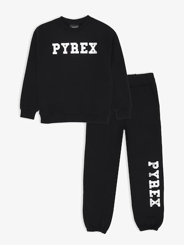 PYREX Set 'Tuta' in Black: front