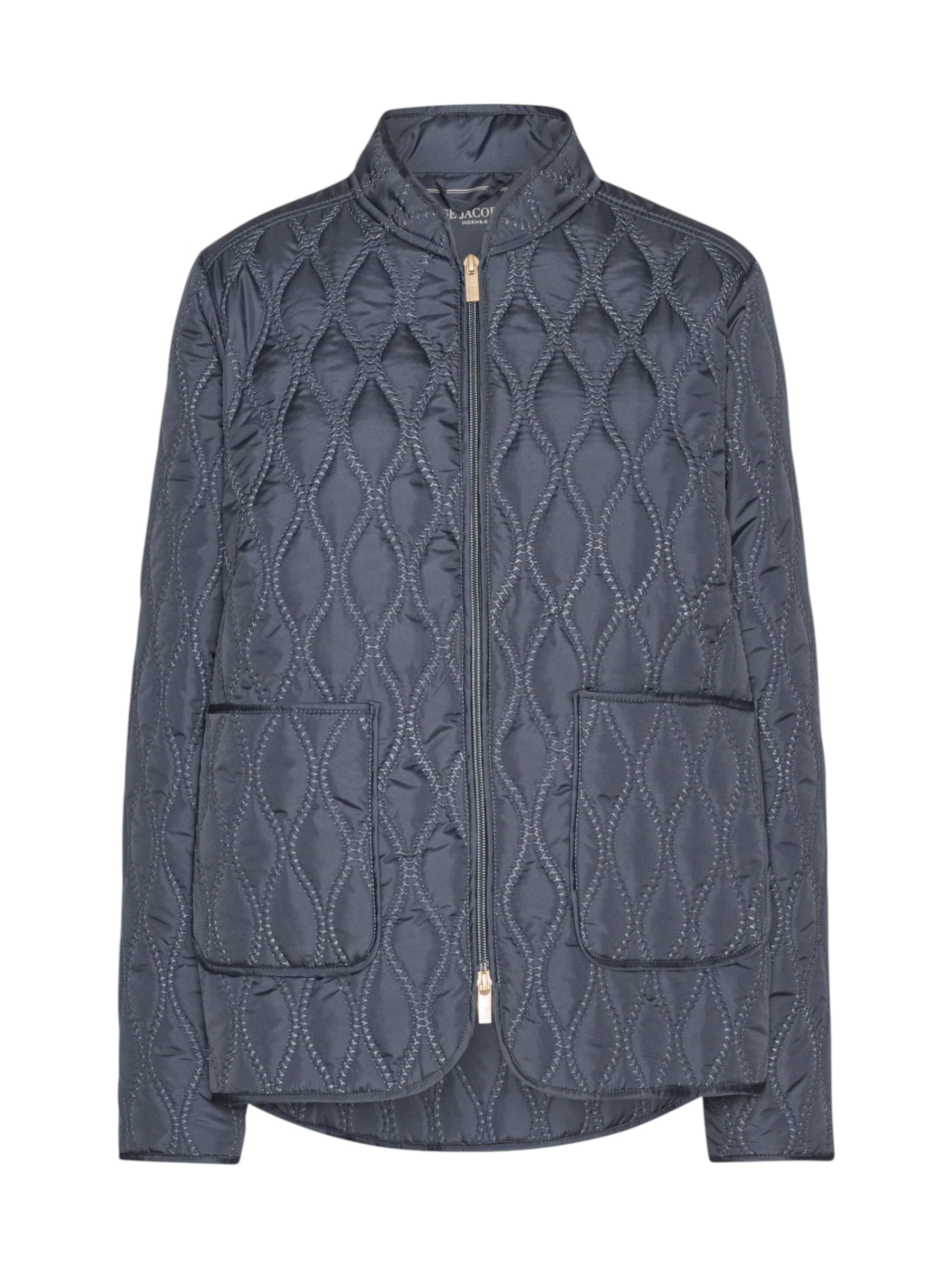 ILSE JACOBSEN Übergangsjacke 'AROS06' in Blau: Vorderseite