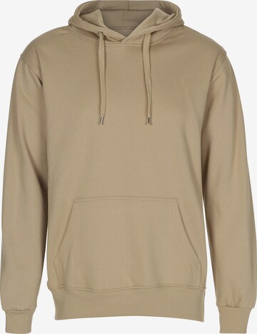 Squad the label Trui 'Organic Hooded' in Beige: voorkant