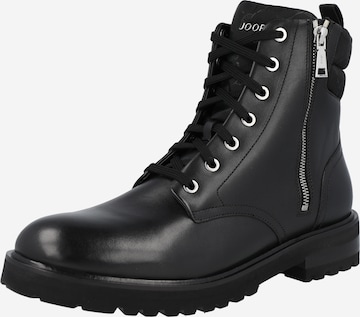 JOOP! Lace-Up Ankle Boots 'Maria' in Black: front