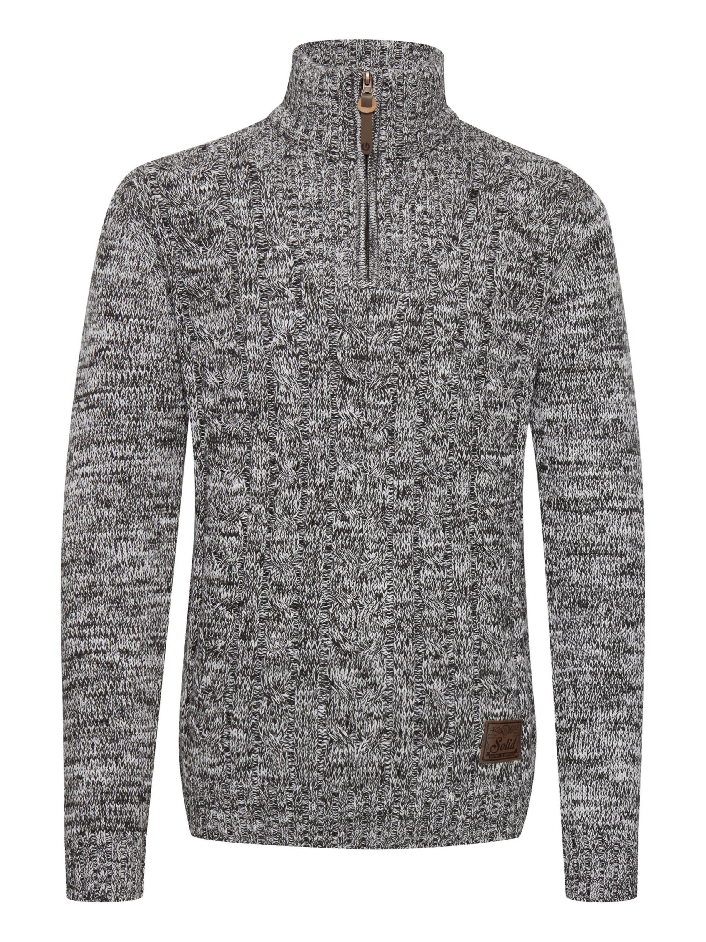 !Solid - Pullover 'Pankraz' em cinzento: frente