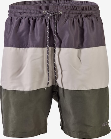 BECO the world of aquasports Badeshorts 'Coastline' in Grau: Vorderseite
