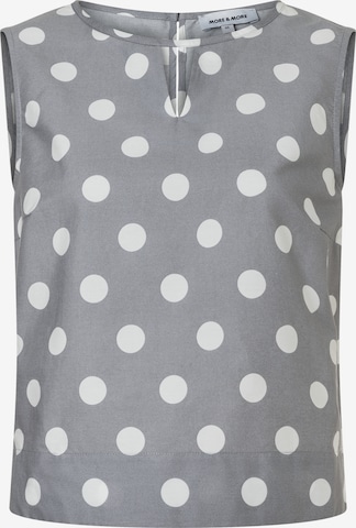 MORE & MORE Blouse in Grey: front