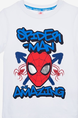 Spider-Man Shirt 'Spider-Man T-Shirt' in Weiß: Vorderseite