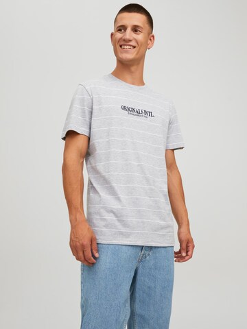 JACK & JONES Shirt in Grey: front