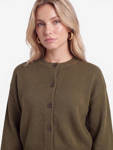 millane Knit cardigan in Green