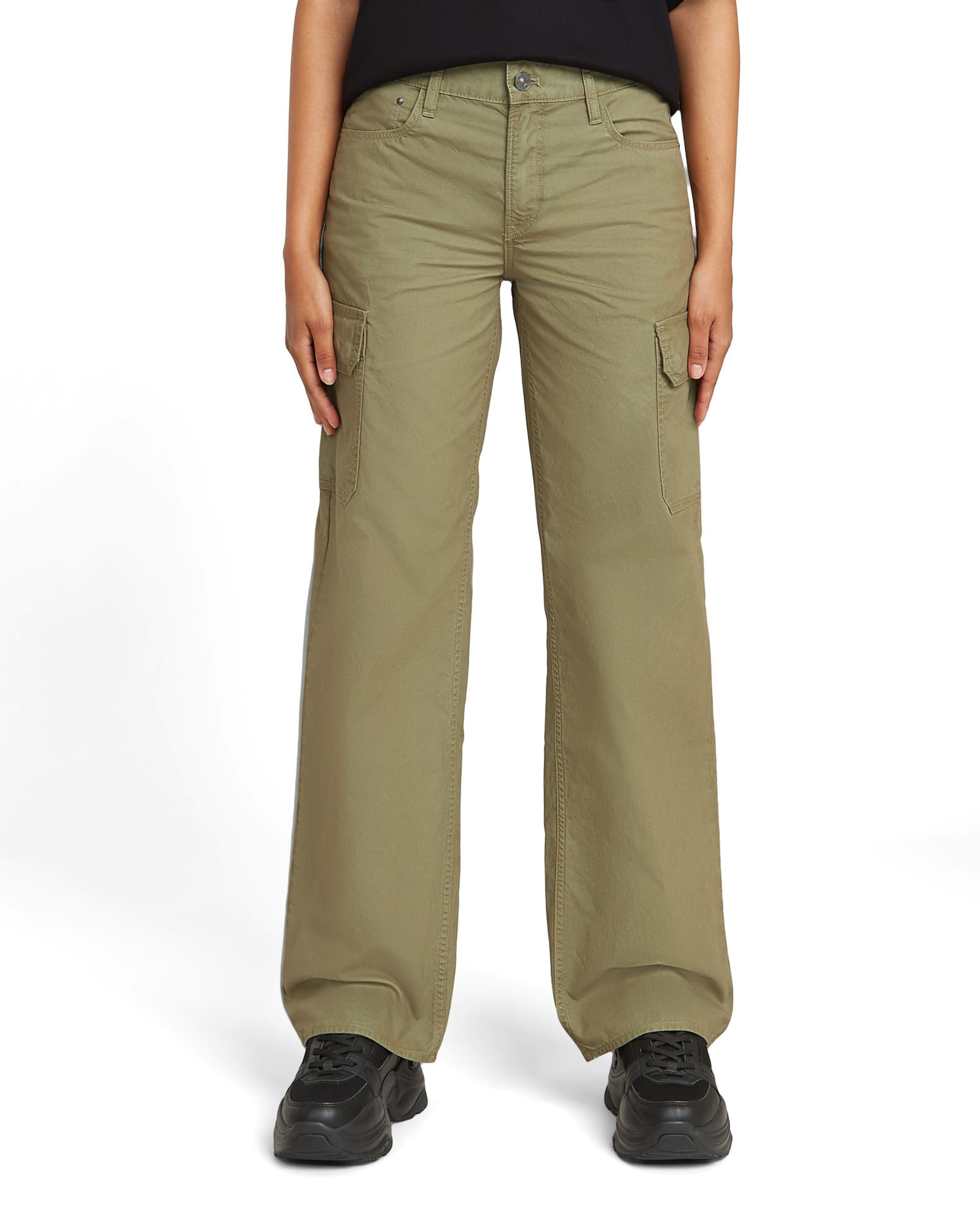 G-STAR Loosefit Cargobroek 'Judee' in Groen