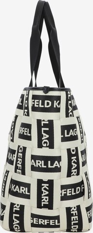 Karl Lagerfeld Shopper 'Webbing' in Schwarz