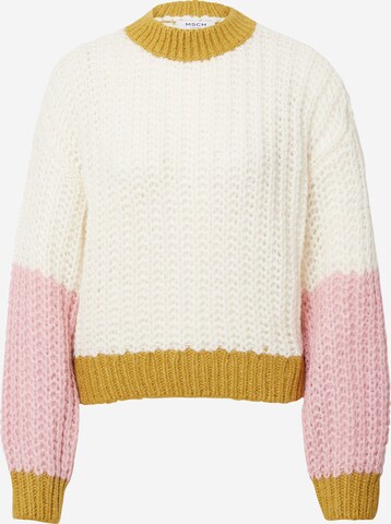 MSCH COPENHAGEN Sweater 'Inari Heidi' in White: front