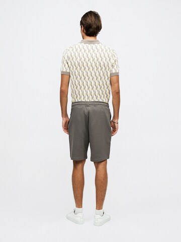 HUGO - Loosefit Calças 'Dayono' em cinzento