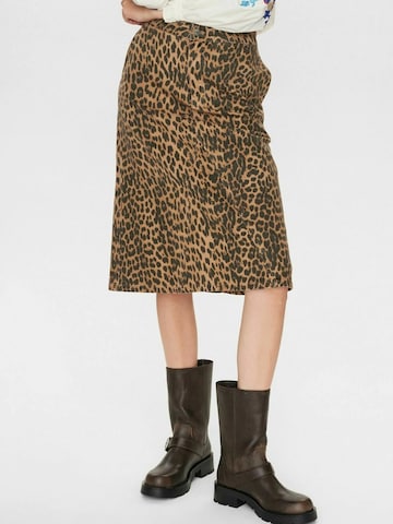 NÜMPH Rok 'Gigi' in Bruin: voorkant