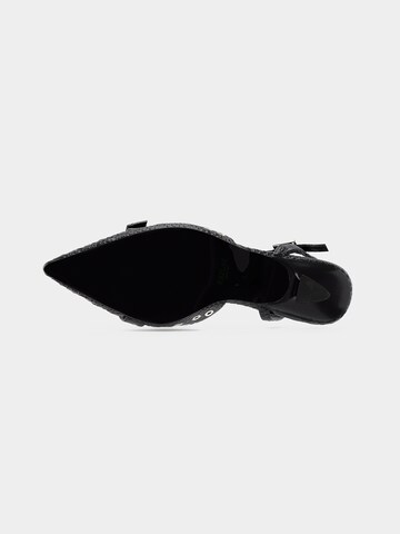 REPLAY - Sapatos abertos atrás 'ELISE VISION' em preto