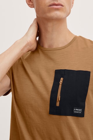 11 Project T-Shirt 'Frode' in Braun