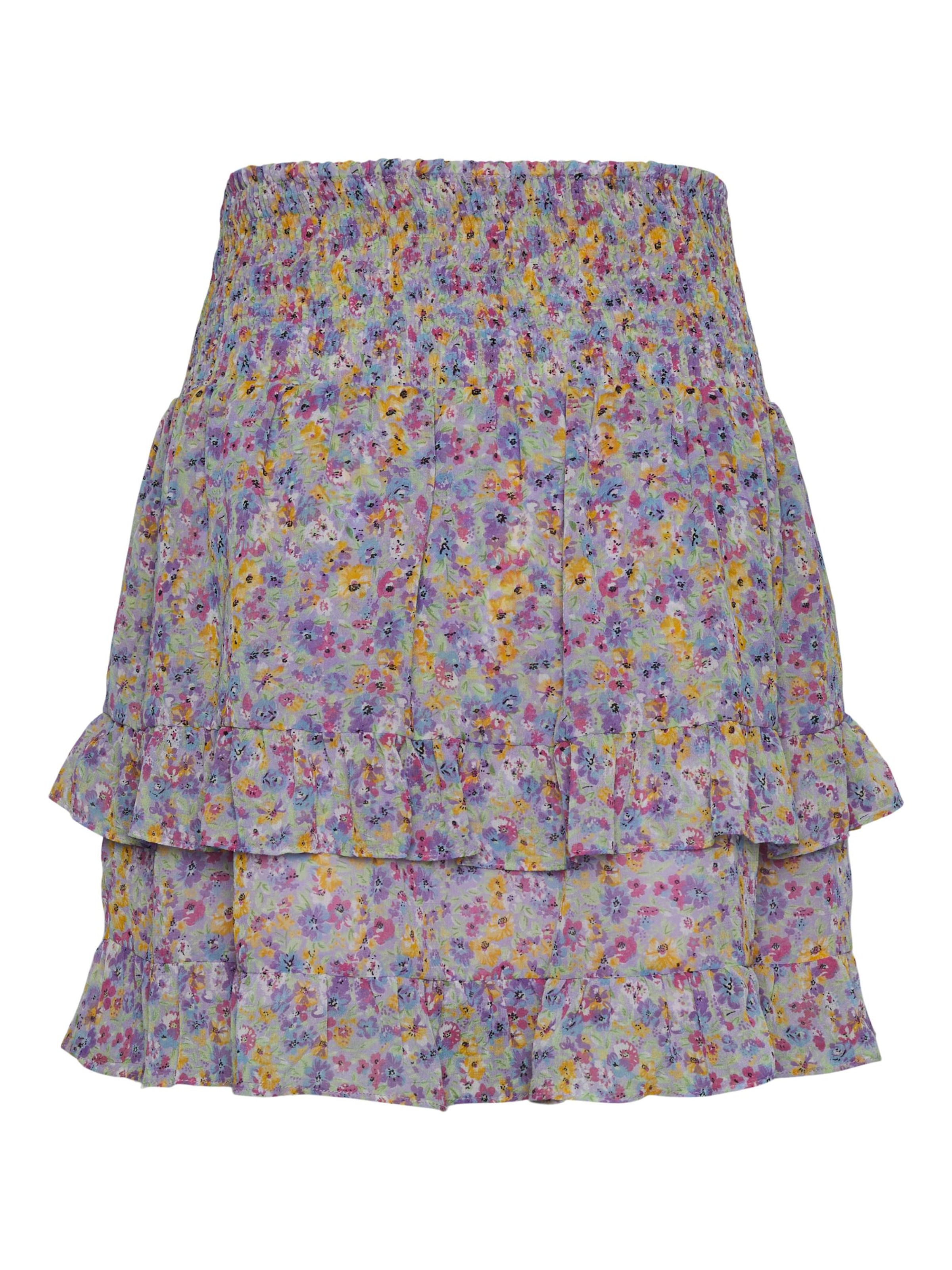 PIECES Skirt 'MISTY' in Purple
