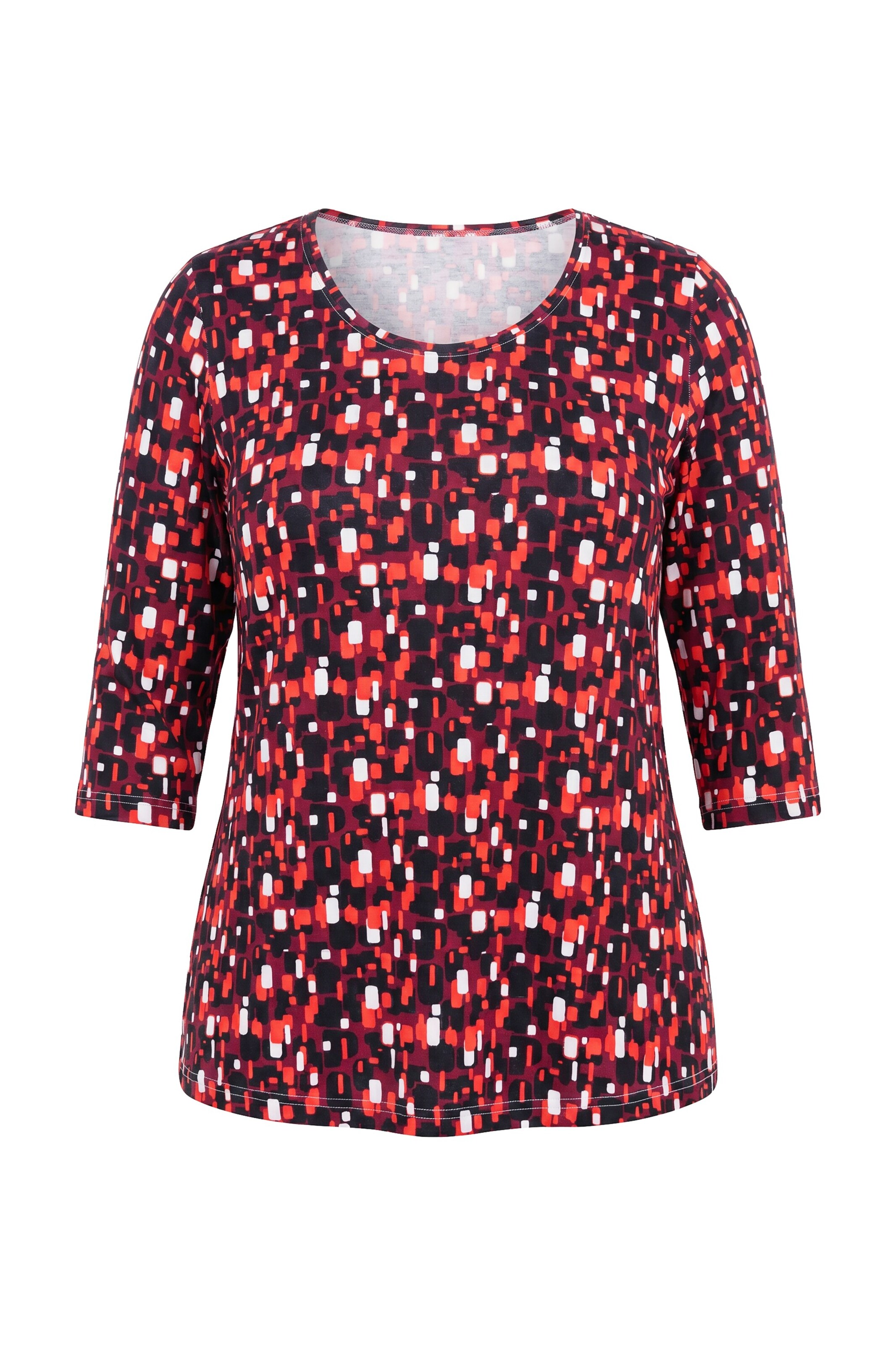 Ulla Popken Shirt in Rot: Vorderseite