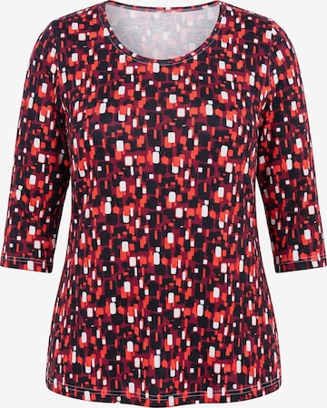 Ulla Popken Shirt in Rot: Vorderseite