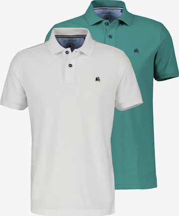 LERROS Shirt 'Basic' in Blau: Vorderseite