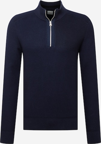 Pull-over s.Oliver en bleu : devant