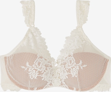 INTIMISSIMI Bra 'Pretty Flowers' in White: front