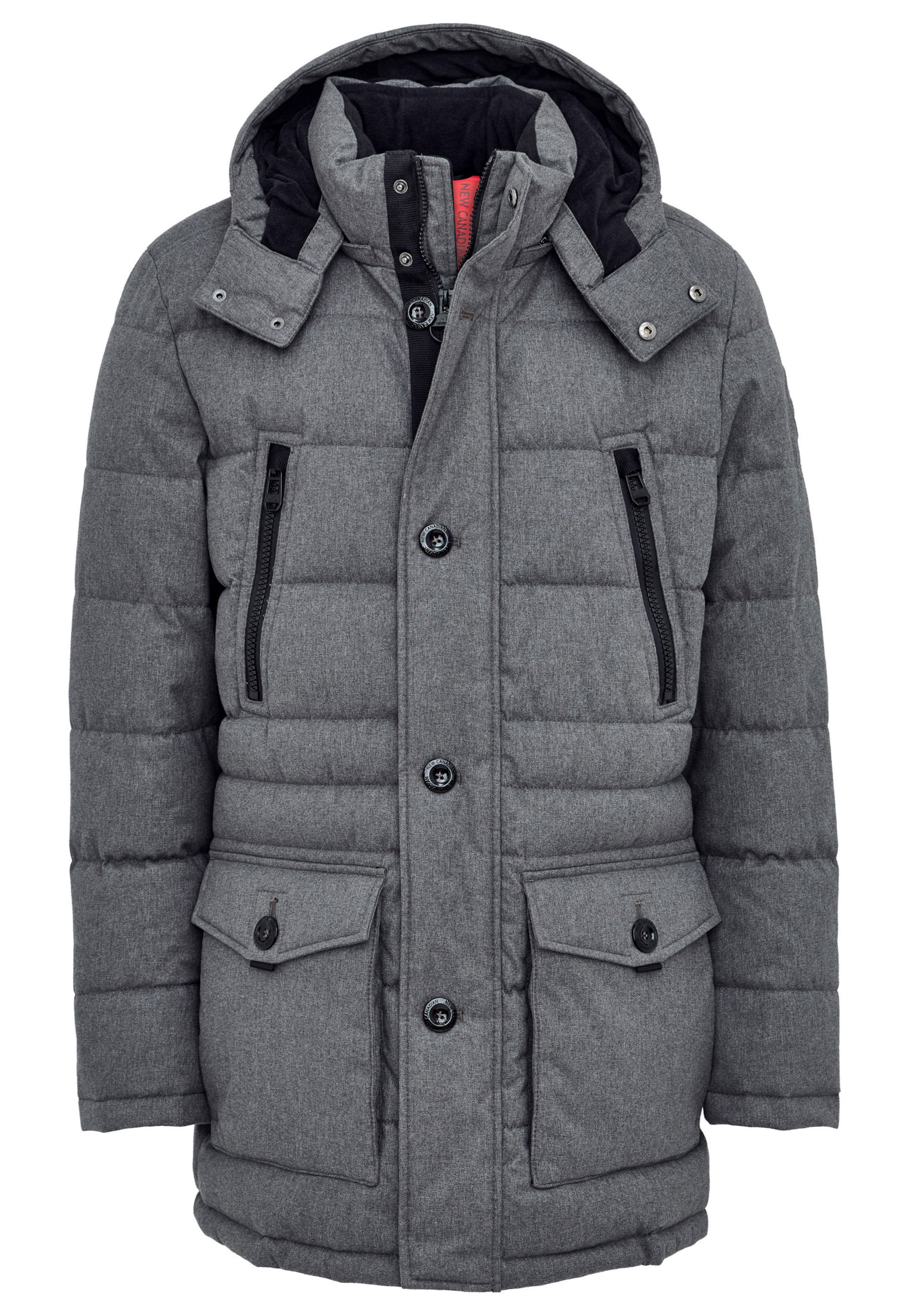 NEW CANADIAN Winter Parka in Grey: front