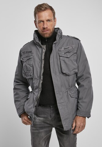 Brandit Between-season jacket 'Giant' in Grey: front