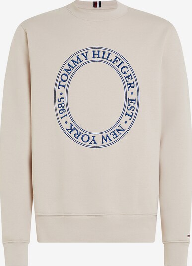 TOMMY HILFIGER Sweatshirt in creme / navy / rot / weiß, Produktansicht