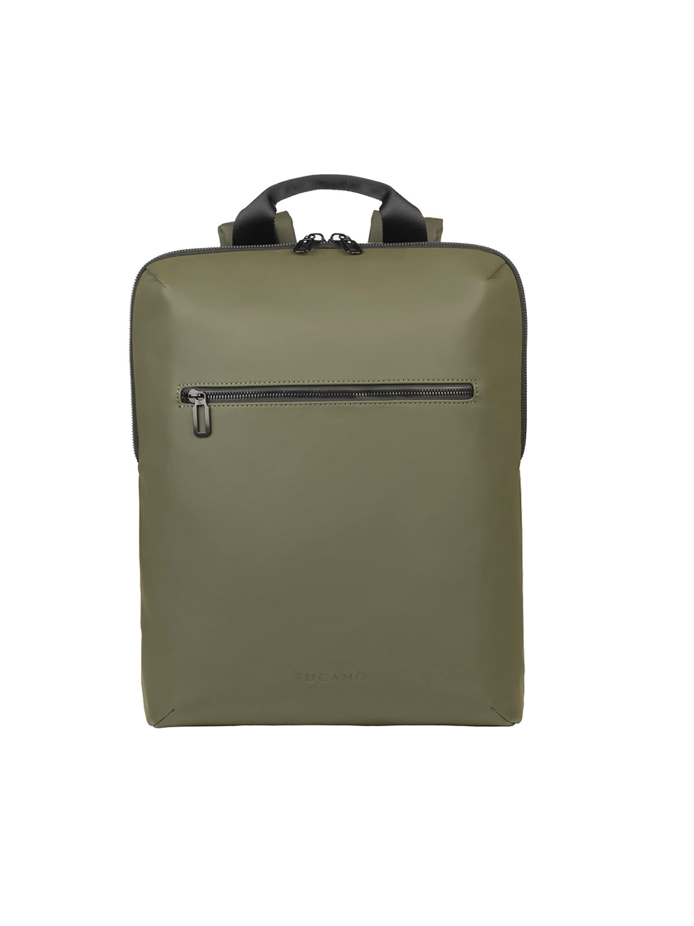 TUCANO Rucksack 'BKGOM15'‌‌‌‌‌‌‌‌‌‌ in Grün: Vorderseite