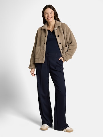 TOM TAILOR Wide Leg Hose 'Lea' in Blau
