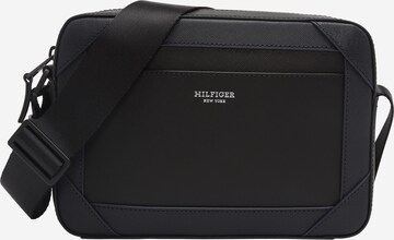 TOMMY HILFIGER - Bolso de hombro en negro: frente