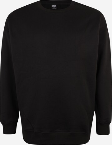 Urban Classics Sweatshirt in Zwart: voorkant