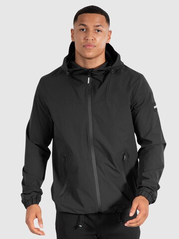 Veste outdoor 'Lorenzo' Smilodox en noir : devant