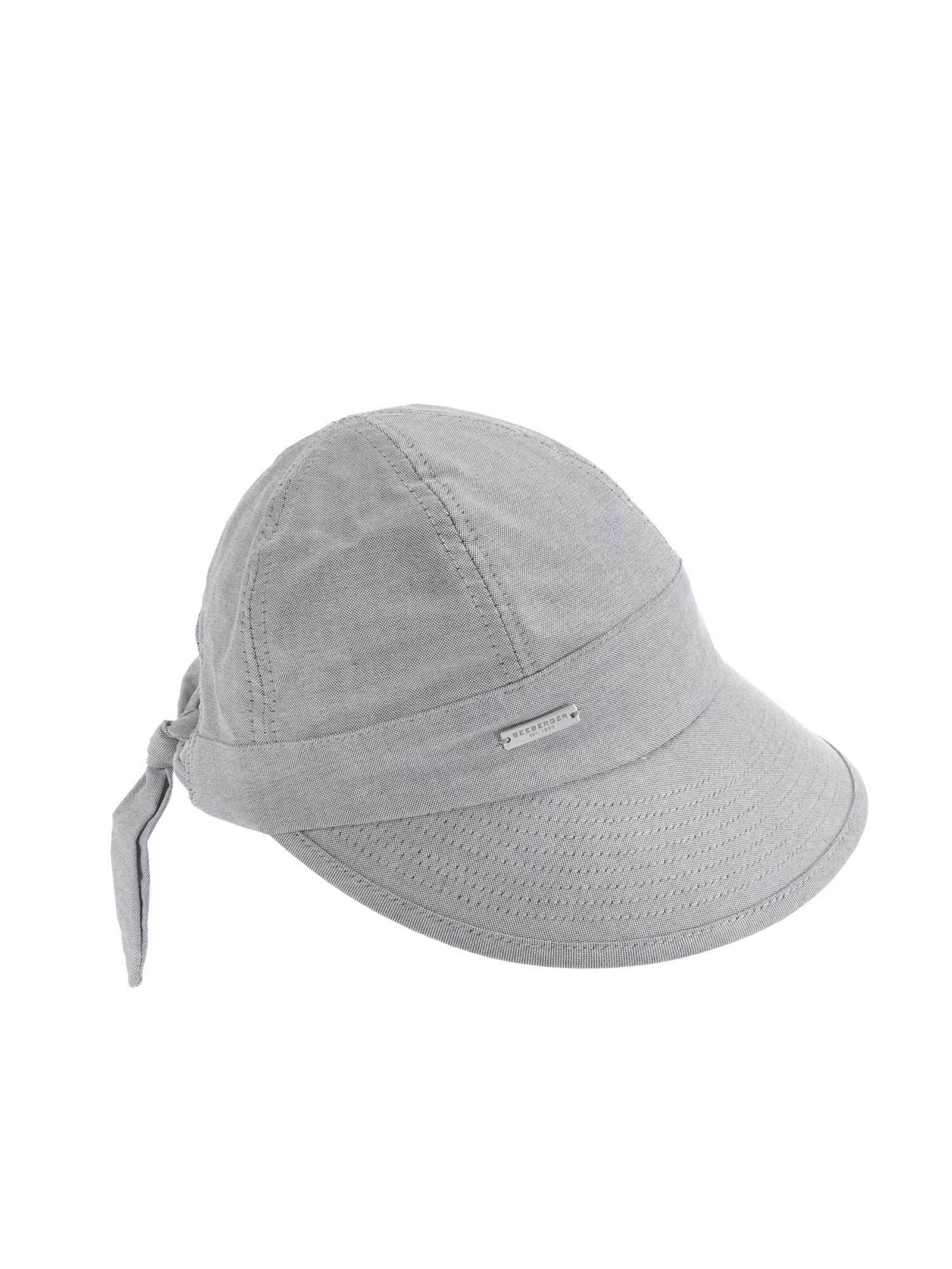 Seeberger Cap 'Cap'‌‌‌‌‌‌‌‌ in Schwarz: Vorderseite