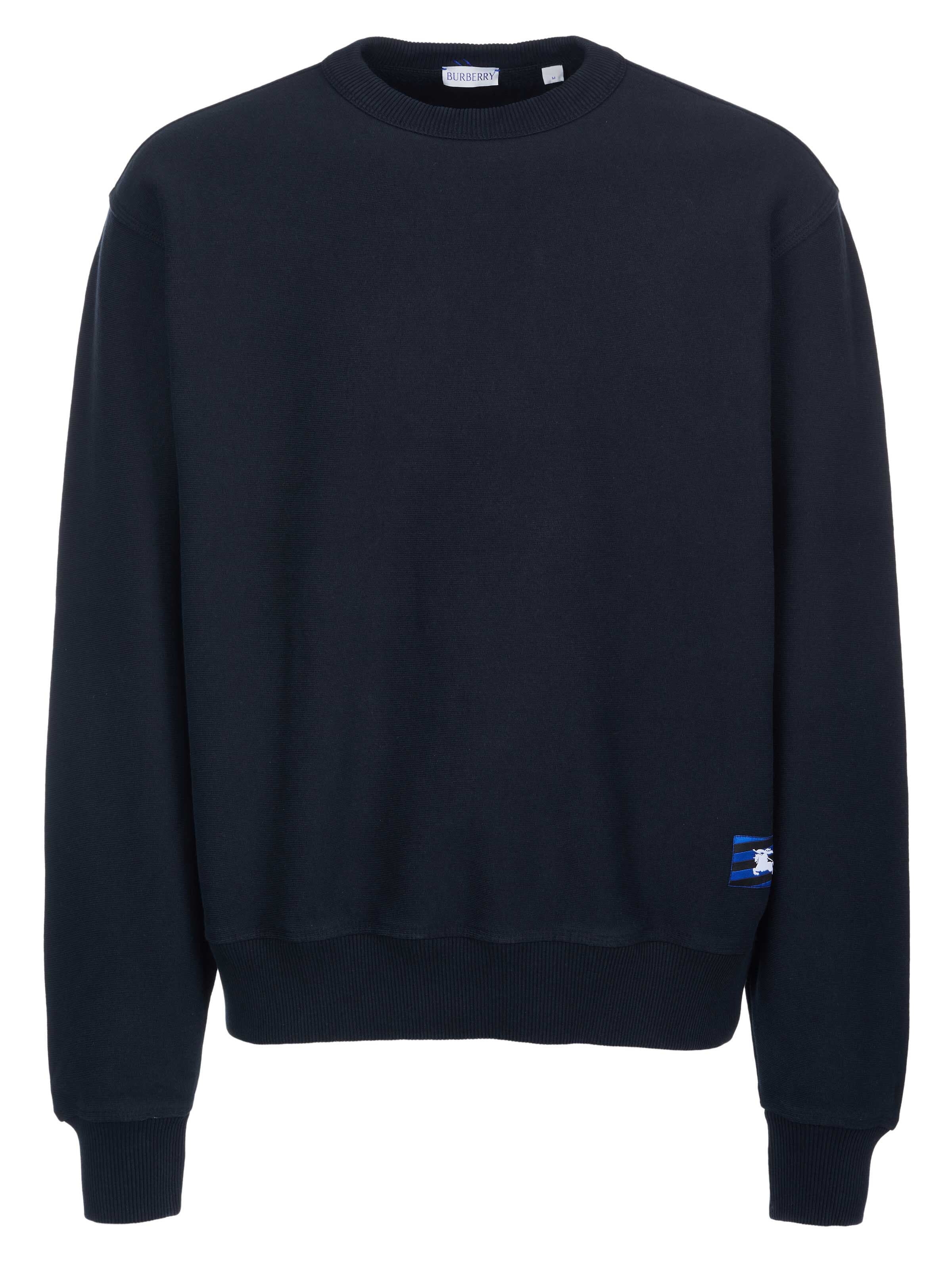 BURBERRY Sweatshirt‌‌‌ in Blau: Vorderseite