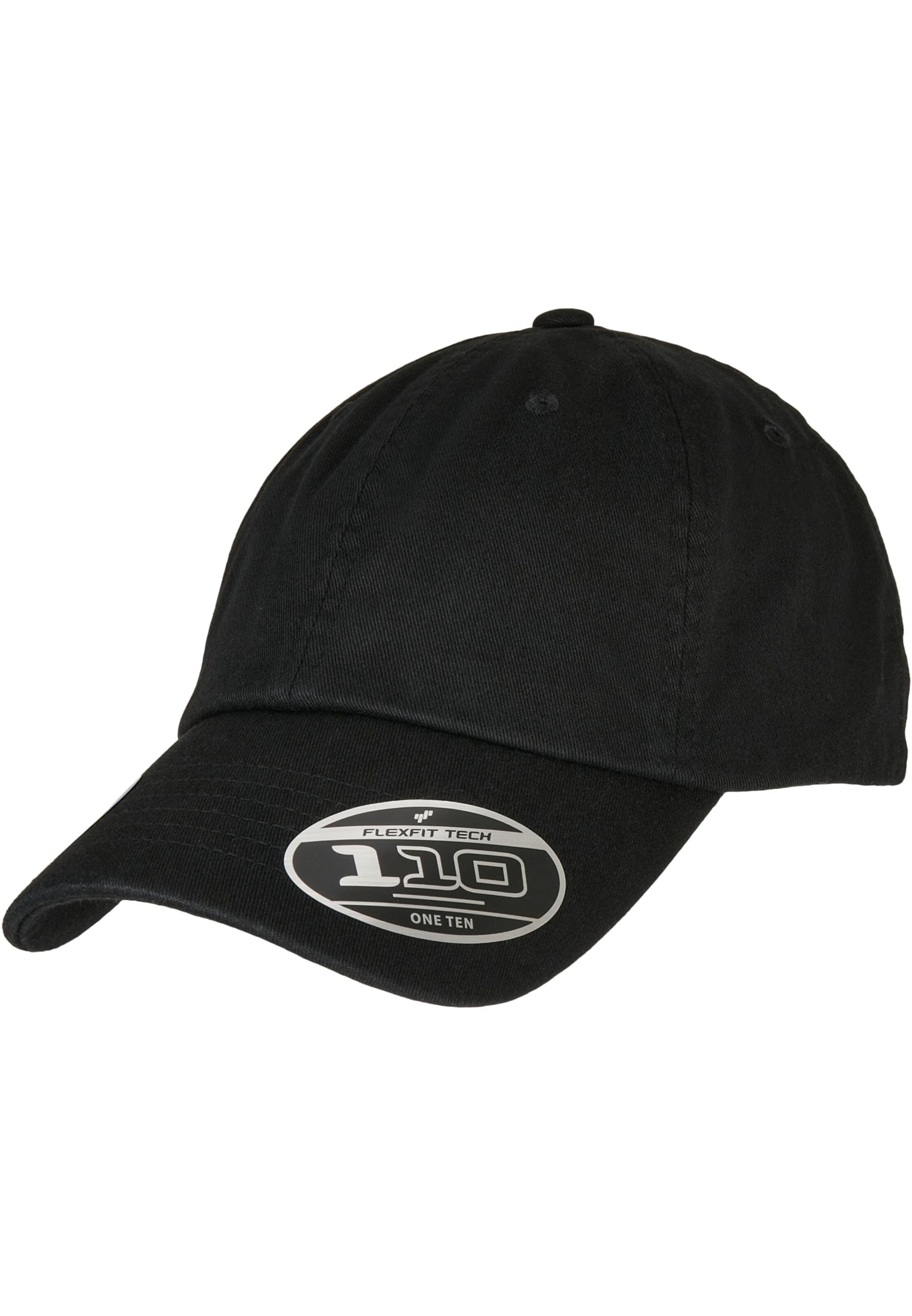 Casquette Flexfit en noir : devant