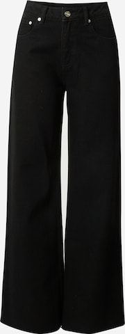 RÆRE by Lorena Rae Regular Jeans 'Mara Tall' i svart: framsida